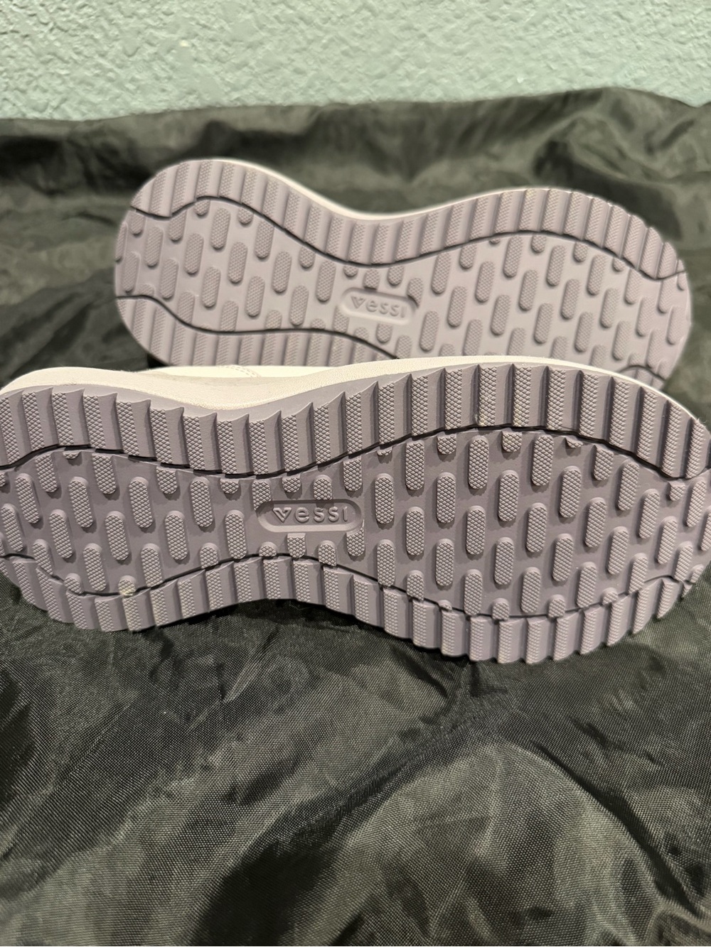 Vessi Stormburst Light Quartzite Waterproof Knit Sneakers, Women sz 6 - Picture 3 of 6